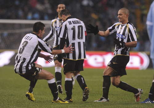  乌迪内斯主场称雄，意甲中下游球队发威